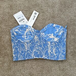 Zara corset top